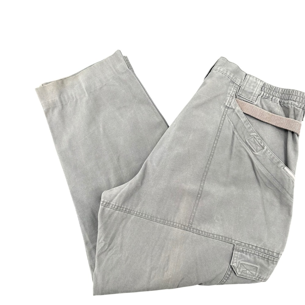 5.11 Tactical Series Mens 40x32 Gray Cotton Canvas Cargo Pants Style 74251